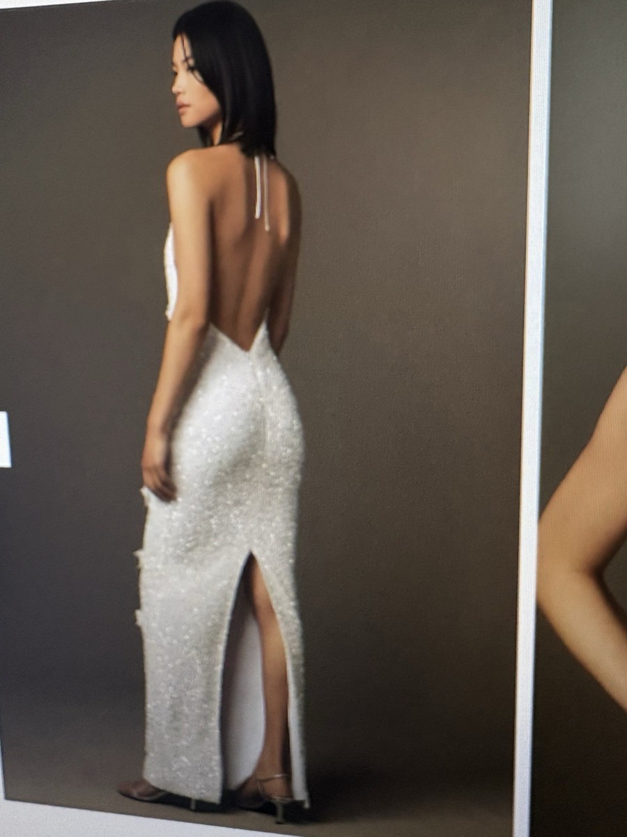 elle woods halter dress ESTRELLA HALTER MAXI DRESS - TOFFEE – CHIC LE FRIQUE main image 0