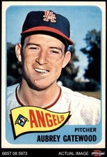 1965 Topps #422 Aubrey Gatewood Angels 7.5 - NM+