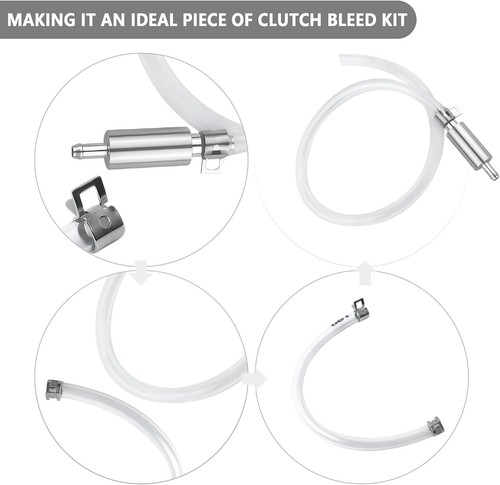 Car with One Way Check Valve,Durable Replacement,Universal Brake Bleeder Tool... - Bild 5 von 8