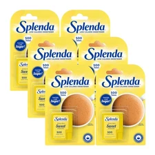 Splenda Low-Calorie Sweetener Tablets 500ct Pack of 6 – Sugar-Free Alternative
