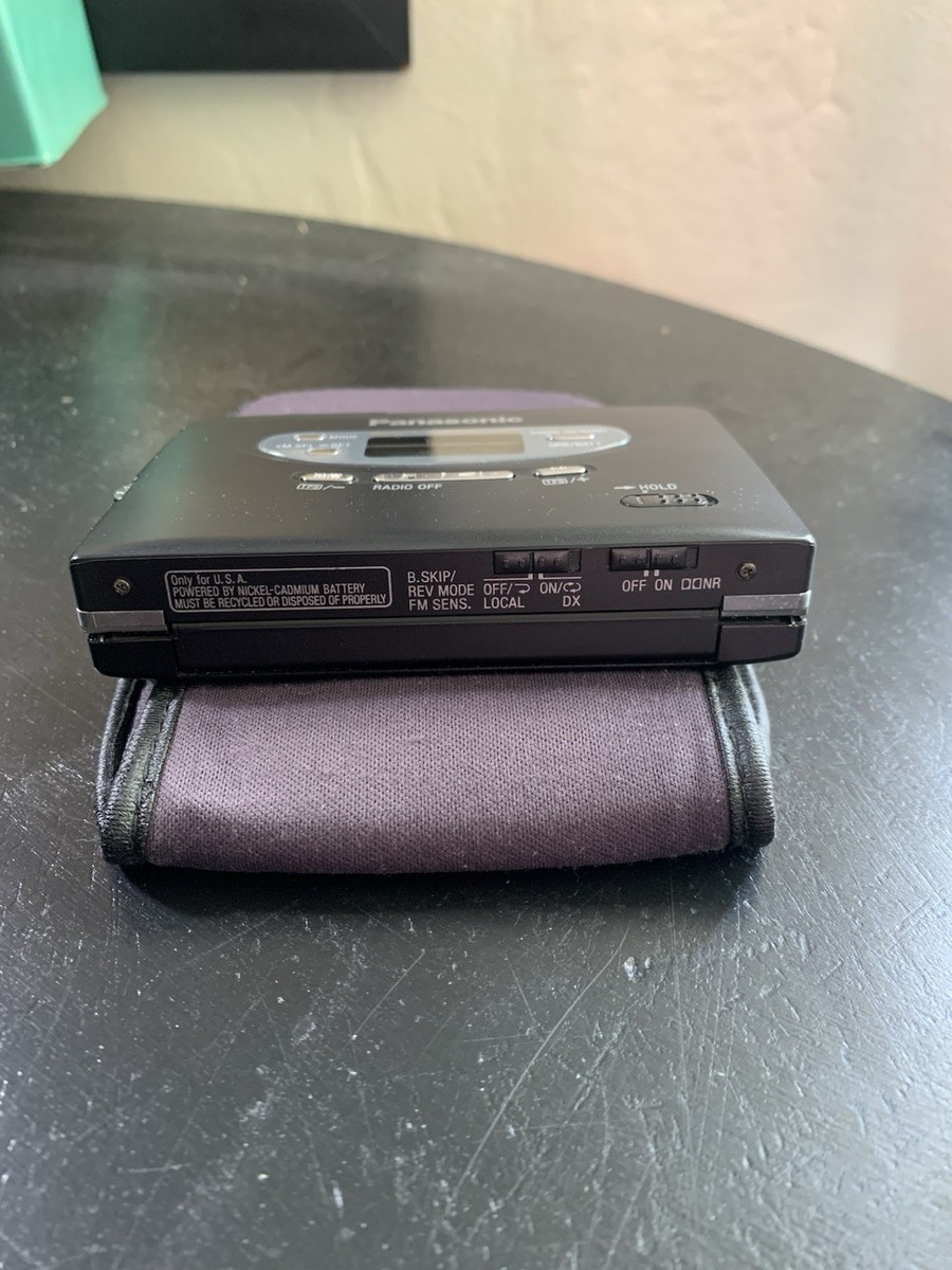 Rare Panasonic RQ-SX1V Walkman Radio Casette Player Collectable