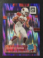 Keaontay Ingram Rookie Purple Shock Prizm Cardinals - 2022 Panini Donruss Optic
