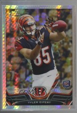 2013 Topps Chrome Prism Refractor 214/260 Tyler Eifert #30 6t7
