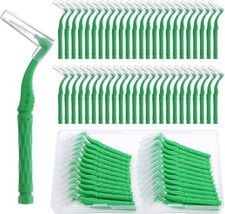 Interdental Green Soft Dental Brushes With No...