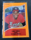 Frank Thomas 1990 Pro Card  - card #46 / Birmingham Barons