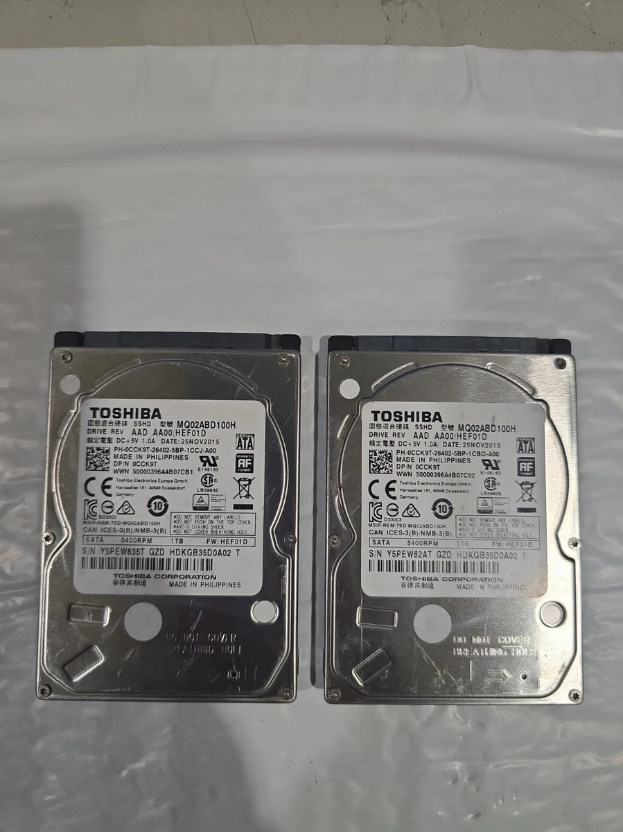 TOSHIBA 1TB HDD 9台セット Toshiba 1 TB Internal Hard Disk Drives for sale | eBay