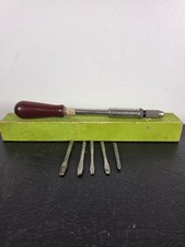 Vintage YANKEE No. 130A Spiral Ratchet Screw Driver with 5 bits