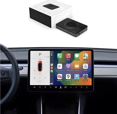 Wireless CarPlay Adapter Car link Kit  for Tesla   Plug & Play, Easy Setup