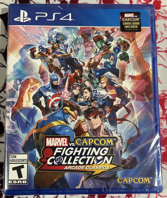 Marvel vs. Capcom Fighting Collection: Arcade Classics for PS4 Sealed