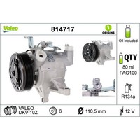 Valeo 814717 Kompressor Klimaanlage