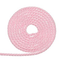 Geflochtene Kordel 3Mm/11 Yard FüR Schnur, Seil, Twine In Hellrosa