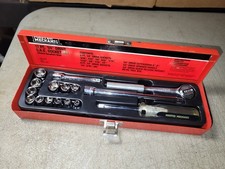 Vintage Master Mechanic 17 Pcs. 14 Drive Socket Set Tools Are Unused Fine Vintage Master Mechanic 17 Pcs. 14 Drive Socket Set Tools Are Unused Fine