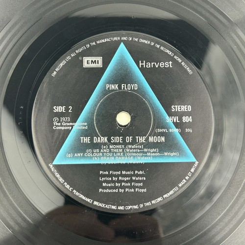 Pink Floyd The Dark Side Of The Moon Vinyl LP VG+ 5th UK Issue Album Inserts - Picture 9 of 24