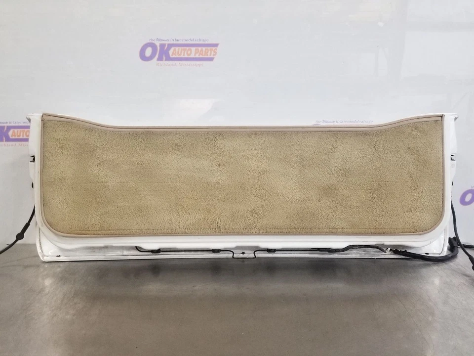 04 2004 LEXUS LX470 LOWER DECKLID WHITE Foto 3 de 4