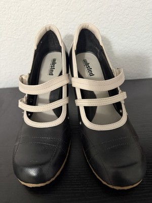 Unlisted Black & Cream Women's Heels Size 9