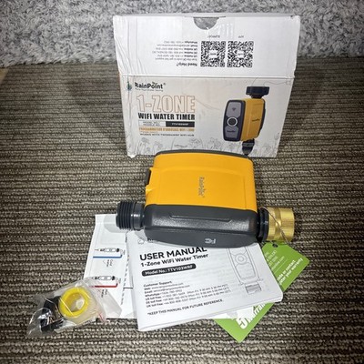 Rainpoint 1 Zone WiFi Water Timer New opened box