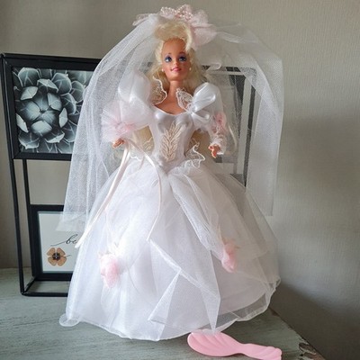 Hochzeits Barbie Romantic Bride Barbie Mattel 1992 Braut Barbie mit OVP