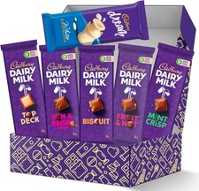 Cadbury Slabs Chocolate Box Assortment of Premium Cadbury Slabs Including