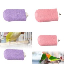 Bird Perch Platform Stable Foot Claws Trimmer for Macaws Conures Cockatiels