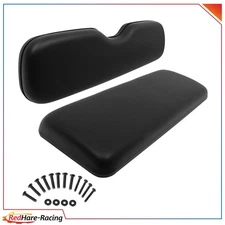 NEW Golf Cart Rear Seat Cushion Set For EZGO TxT,ST,ST Sport,Valor models Black