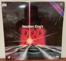 THE DEAD ZONE Laserdisc 1984 Paramount Pictures Stephen King David Cronenberg