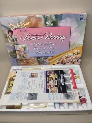Bob Ross Presents Flower Painting Kit Martin F Weber R6510