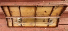 Antique Early Century Wooden Arrows Archery Original Case