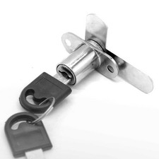 Reliable Zinc Alloy Lock for Easy Installation on Double Door Cabinets