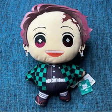 Bandai Demon Slayer Kimetsu No Yaiba Super Big Plush NWT 13" Anime