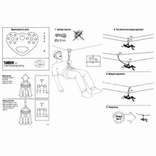 Hot 30KN Dual Pulley Zip Line Cable Trolley Outdoor Rock Climbing Equipment