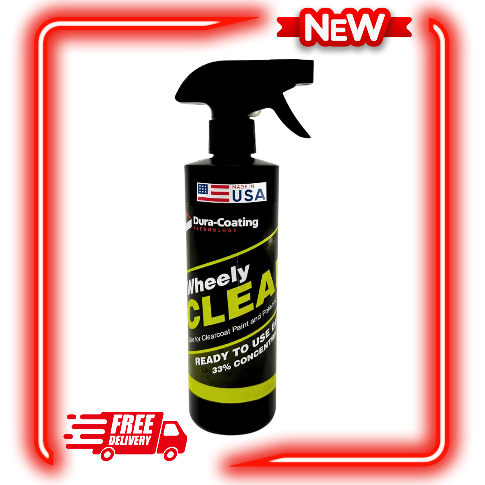 DURA-COATING TECHNOLOGY Wheely Clean-Professional Wheel Cleaner Highly Effective
