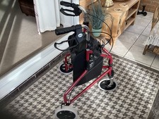 Walker Mobility 3-Wheel Rollator With  Storage And Brakes Hardly Used