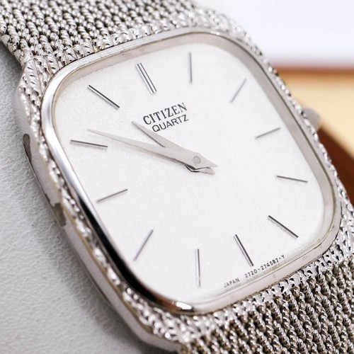 Orologio elegante CITIZEN bracciale argento funzionante da donna, 2093, dal Giappone - Foto 2 di 10