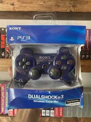 Sony PS3 DualShock 3 Controller Blue PlayStation 3 Wireless New Open Box