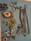 Vintage and Modern Costume Jewelry Lot 604