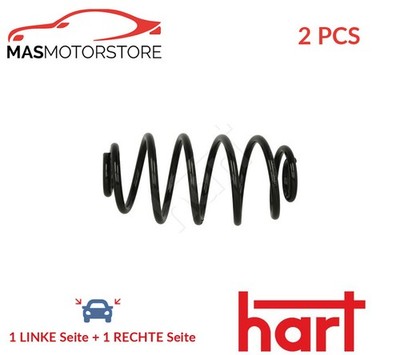 SCHRAUBENFEDER FAHRWERKSFEDER HINTEN HART 430 137 2PCS H NEU OE QUALITÄT