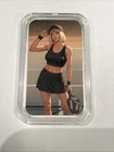 Bullion Baddies Colorized 1 oz Silver Bar - Tennis Player