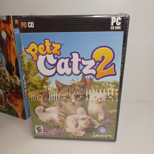 Petz Vet Dogz 2 Catz 2 Factory Sealed PC Game Big Box CD-ROM Complete - Picture 12 of 13