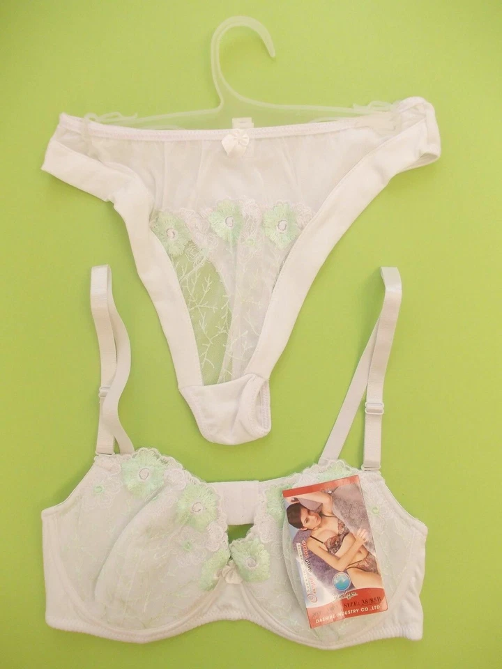 Dessous Set BH Größe 38/85B Sexy Damen & String Reizwäsche Erotik - Bild 2 von 3