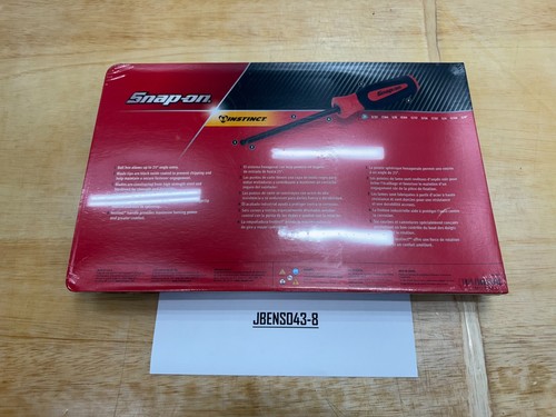 Snap-on Tools USA NEW 10pc RED Soft Grip SAE Ball Hex Screwdriver Set SGAB1000BR - 第 6/8 張圖片