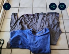 2 sets womens base layer thermal pre owned