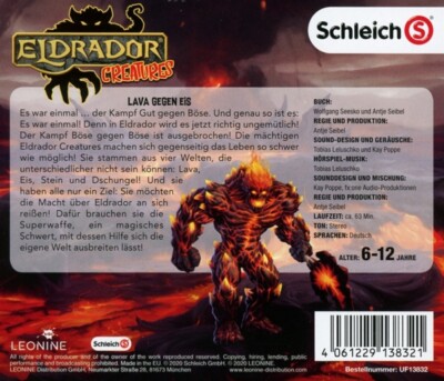 SCHLEICH ELDRADOR CREATURES CD 01   CD NEU
