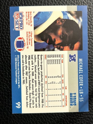 1990 Pro Set Football - - Pick A Card -#3 - #175 +LL +RC +HOF - Picture 234 of 471