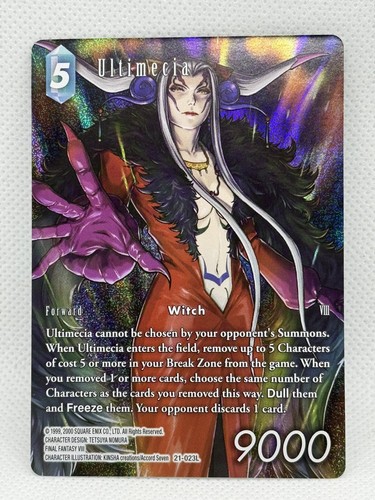 Ultimecia 21-023L - Full Art - Final Fantasy Trading Card Game FFTCG NM