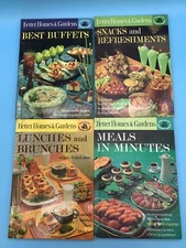 Better Homes & Gardens Creative Cooking Library Cook Books Mixed Lot Of 4