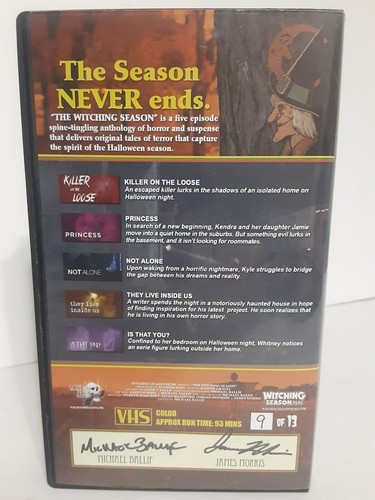 The Witching Season Limited Edition Horror VHS Scream Team Releasing OOP Rare - Picture 7 of 8