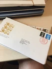 GB Stamps 1989 1st & 2nd class NVI definitives First Day Cover Bureau Postmark