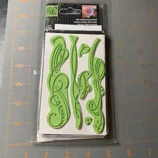 See D's Swirly Borders Rubber Stamp Crafting