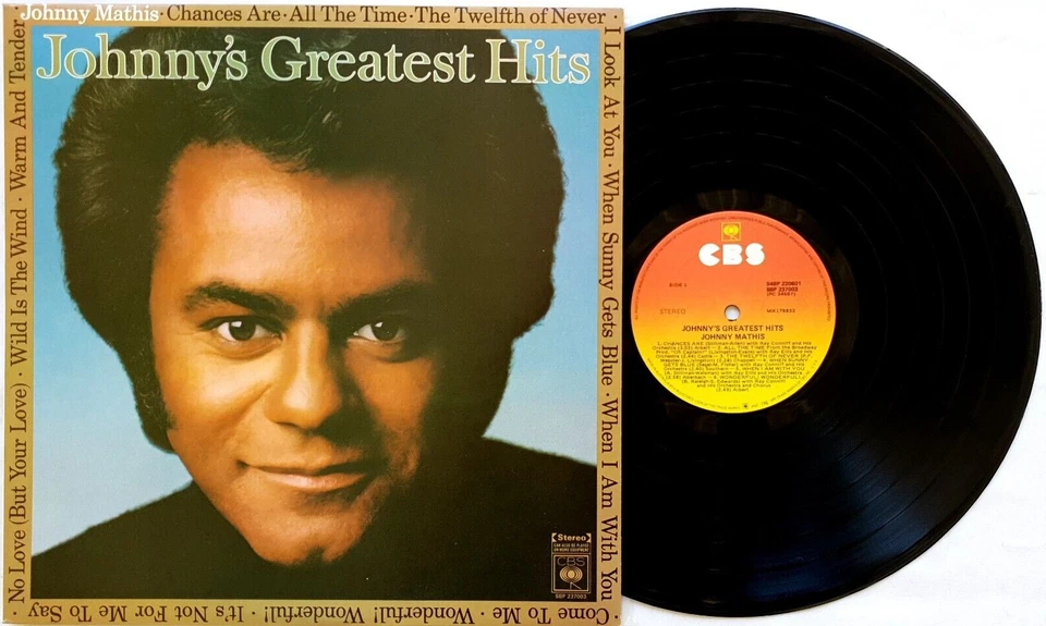 Johnny Mathis – Johnny's Greatest Hits LP 1977 Australia CBS–SBP 237003 Mint - Image 2 of 3