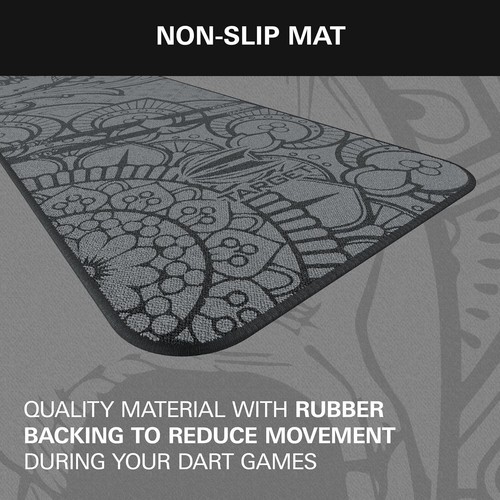Lightweight Darts Mat with World Champion Design - Ideal Gift for Enthusiasts - Picture 6 of 8